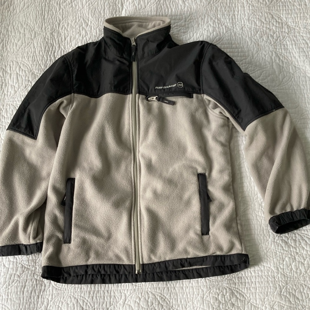 Free Country Gray Fleece Jacket